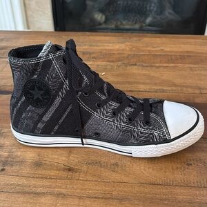 Converse All Star Black and White High-Tops,